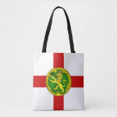 Tote Bag Drapeau patriotique d'Aurigny (Devant)