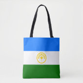 Tote Bag Drapeau patriotique de Bachkortostan (Devant)