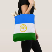 Tote Bag Drapeau patriotique de Bachkortostan (De près)