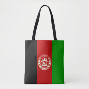 Tote Bag Drapeau patriotique de l'Afghanistan