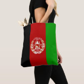 Tote Bag Drapeau patriotique de l'Afghanistan (De près)