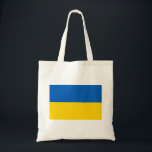 Tote Bag Drapeau patriotique de l'Ukraine<br><div class="desc">Drapeau patriotique de l'Ukraine.</div>