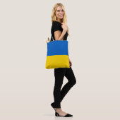 Tote Bag Drapeau patriotique de l'Ukraine (Sur le modèle)