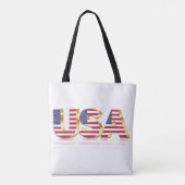 Tote Bag Drapeau Patriotique USA (Dos)