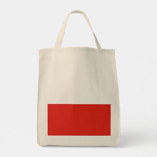 Tote Bag Drapeau polonais (Dos)