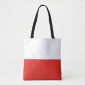 Tote Bag Drapeau polonais (Devant)