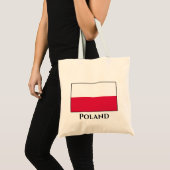 Tote Bag Drapeau polonais (Devant (produit))