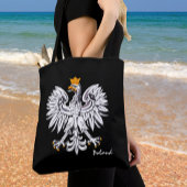 Tote Bag Drapeau polonais & Aigle, Pologne mode / fans spor
