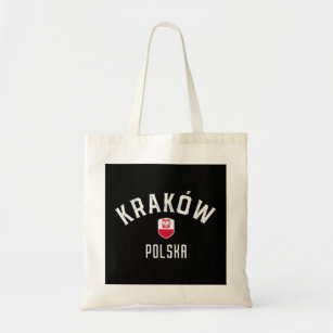 Tote Bag Drapeau polonais de Cracovie Pologne Krakow Polska