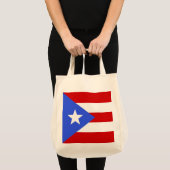 Tote Bag Drapeau Porto Rico (Devant (produit))