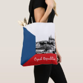 Tote Bag Drapeau Prague & Tchéquie - Tchéquie historique /s (De près)