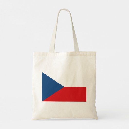 Tote Bag Drapeau République tchèque (Dos)