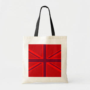 Tote Bag Drapeau rouge vif de l'Union Jack britannique