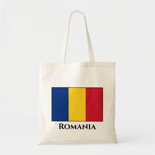 Tote Bag Drapeau roumain (Devant)