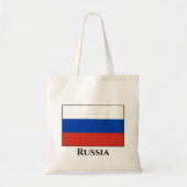 Tote Bag Drapeau russe (Devant)