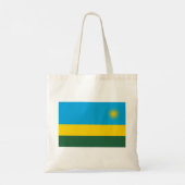 Tote Bag Drapeau rwandais (Rwanda) (Pays africain) (Dos)