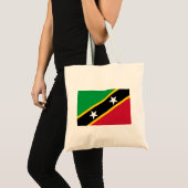 Tote Bag Drapeau Saint-Kitts-et-Nevis (Devant (produit))