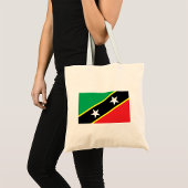 Tote Bag Drapeau Saint-Kitts-Et-Nevis