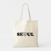 Tote Bag Drapeau Seoul Love Heart Taegeukgi (Dos)