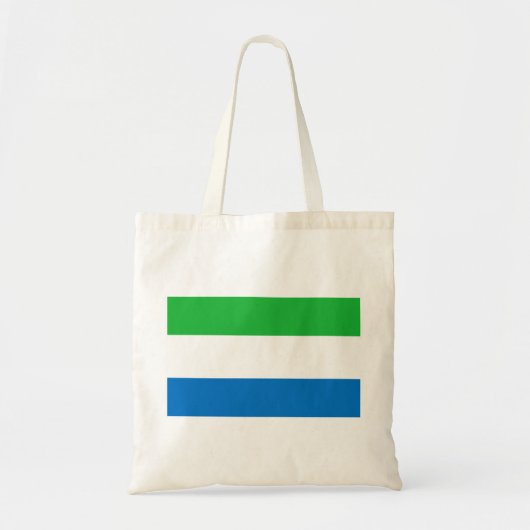 Tote Bag Drapeau Sierra Leone (Devant)