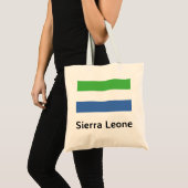 Tote Bag Drapeau Sierra Leone (Devant (produit))