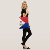 Tote Bag Drapeau Sint Maarten (Sur le modèle)