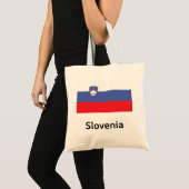 Tote Bag Drapeau Slovénie (Devant (produit))