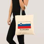 Tote Bag Drapeau Slovénie (Devant (produit))