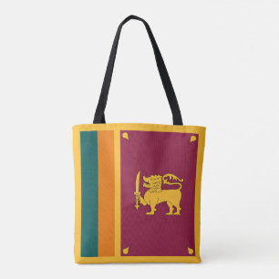 Tote Bag Drapeau Sri Lanka