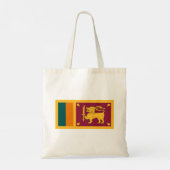 Tote Bag Drapeau Sri Lanka (Dos)