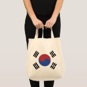 Tote Bag drapeau sud-coréen (Devant (produit))