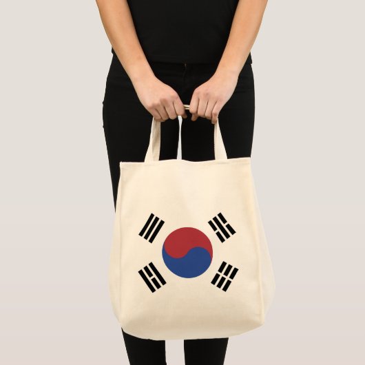 Tote Bag drapeau sud-coréen (Devant (produit))