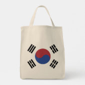 Tote Bag drapeau sud-coréen (Dos)