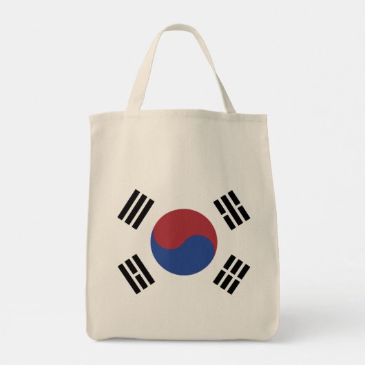 Tote Bag drapeau sud-coréen (Dos)