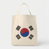Tote Bag drapeau sud-coréen (Devant)