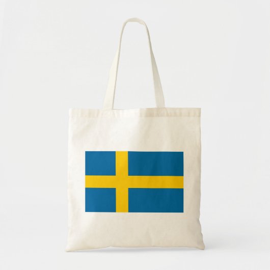 Tote Bag Drapeau Suède (Devant)