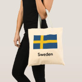Tote Bag Drapeau Suède (Devant (produit))