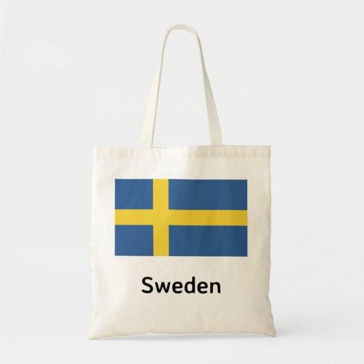 Tote Bag Drapeau Suède (Devant)