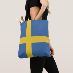 Tote Bag Drapeau suédois