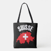 Tote Bag Drapeau suisse (Dos)