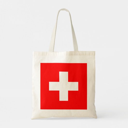 Tote Bag Drapeau Suisse (Dos)