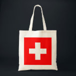 Tote Bag Drapeau Suisse<br><div class="desc">Drapeau Suisse</div>