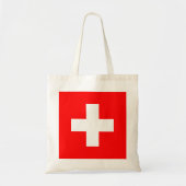 Tote Bag Drapeau Suisse (Devant)