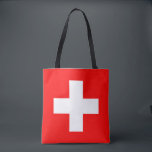 Tote Bag Drapeau Suisse<br><div class="desc">Drapeau Suisse</div>
