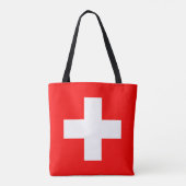 Tote Bag Drapeau Suisse (Dos)
