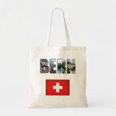 Tote Bag Drapeau suisse de Berne (Devant)