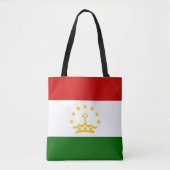 Tote Bag Drapeau Tadjikistan (Devant)