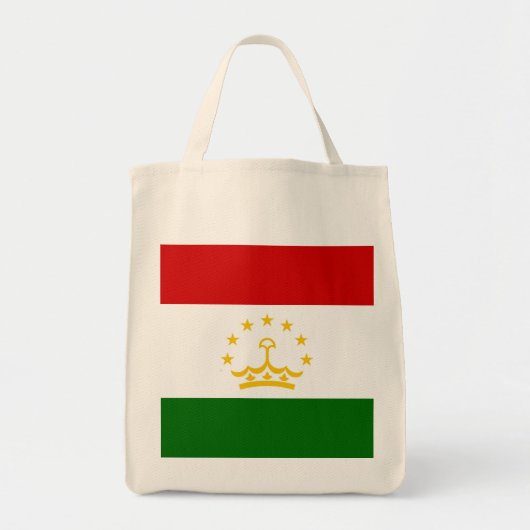 Tote Bag Drapeau Tadjikistan (Devant)
