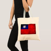 Tote Bag Drapeau taïwanais (Devant (produit))