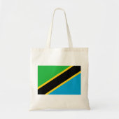 Tote Bag Drapeau tanzanien (Devant)